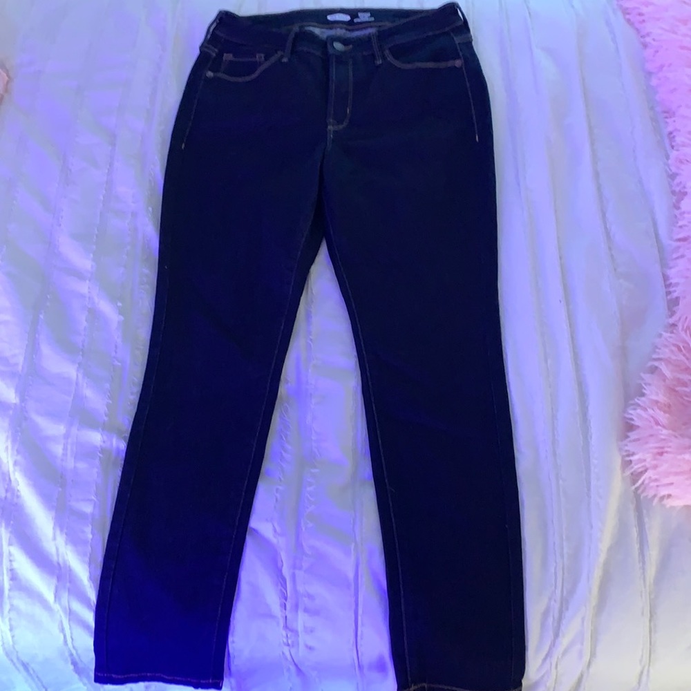 Old Navy (Petite) Rockstar Super Skinny High Rise Jeans Size 6